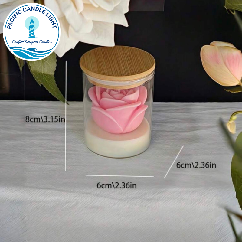 Rose Jar Candle