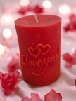I Love You Candle