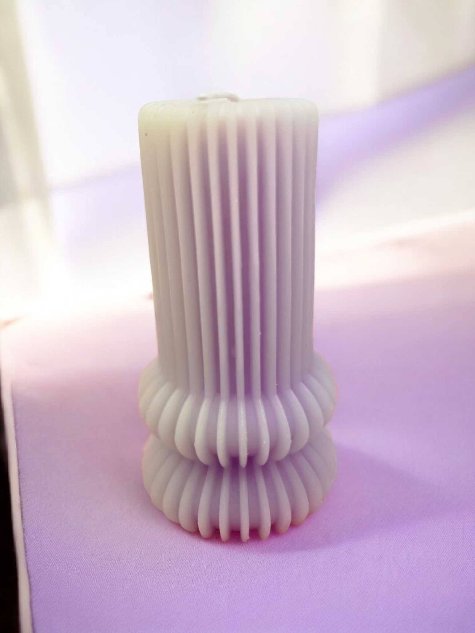 Ribbed Elegance Candle