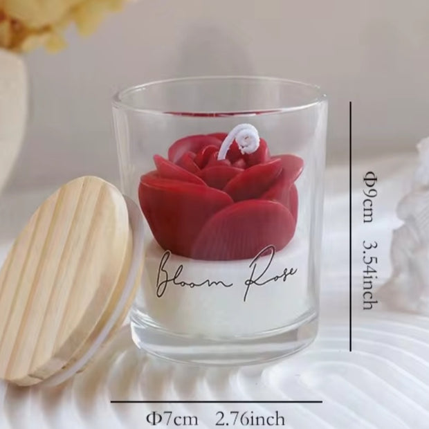 Rose Jar Candle