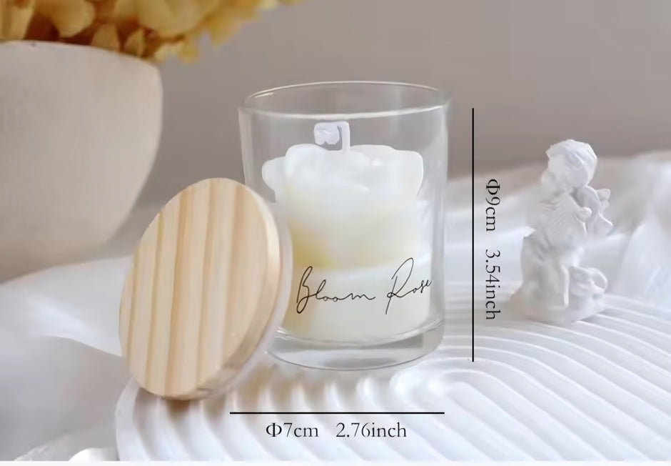 Rose Jar Candle